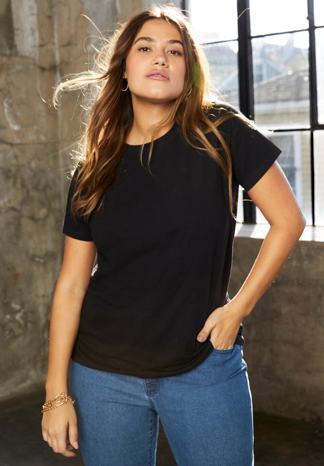 Short-Sleeve Crewneck One + Only Tee image number 4