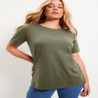 Short-Sleeve Crewneck One + Only Tee image number null