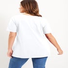 Short-Sleeve V-Neck One + Only Tunic image number null