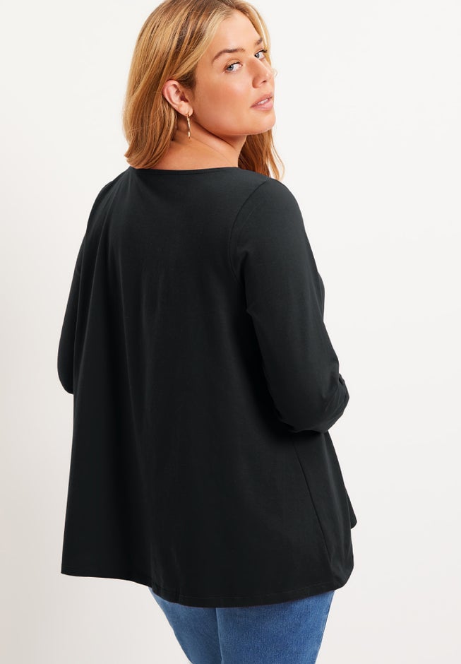 Long-Sleeve Swing One + Only Tee image number 1