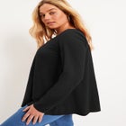 Long-Sleeve Swing One + Only Tee image number null