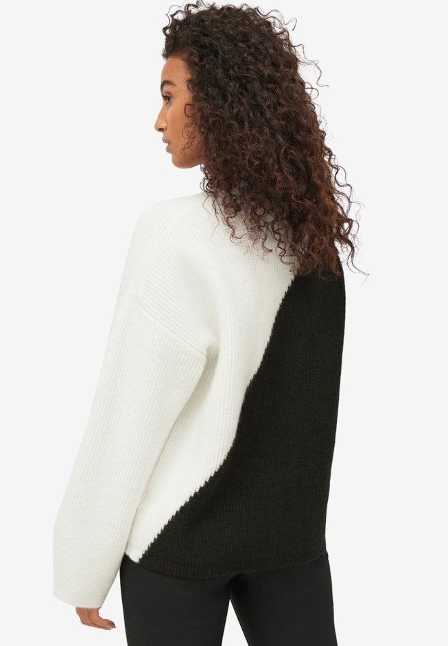 Colorblock Pullover Sweater image number 1