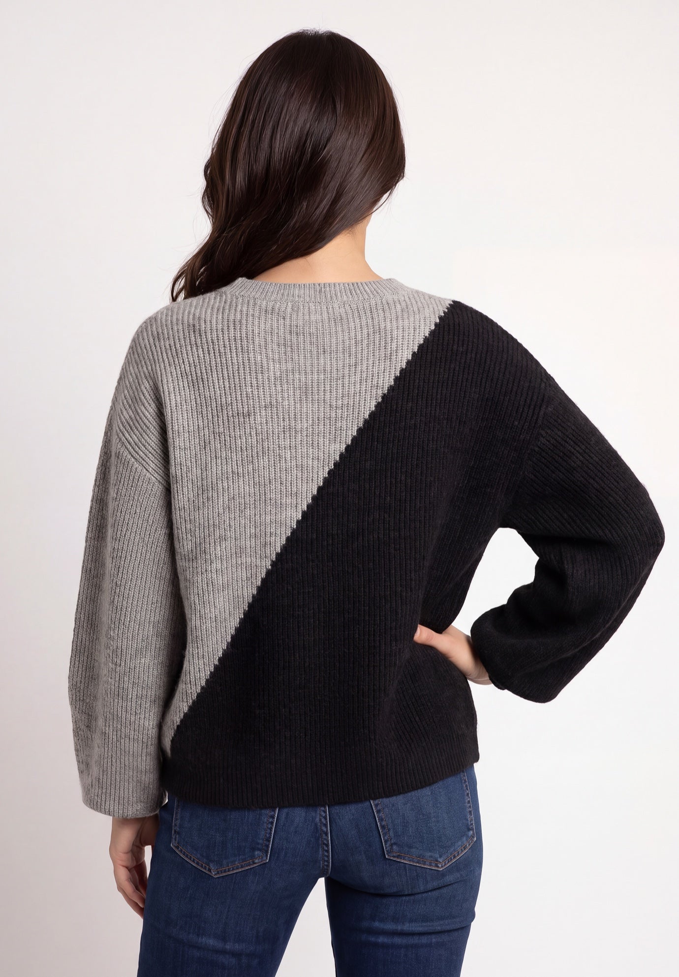 Colorblock Pullover Sweater image number 1