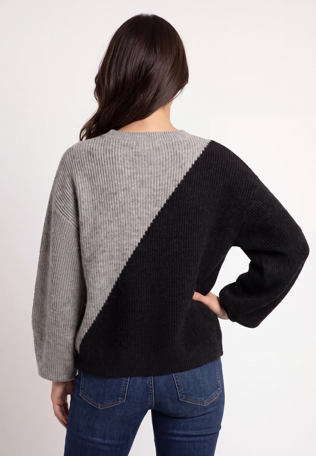 Colorblock Pullover Sweater image number 1
