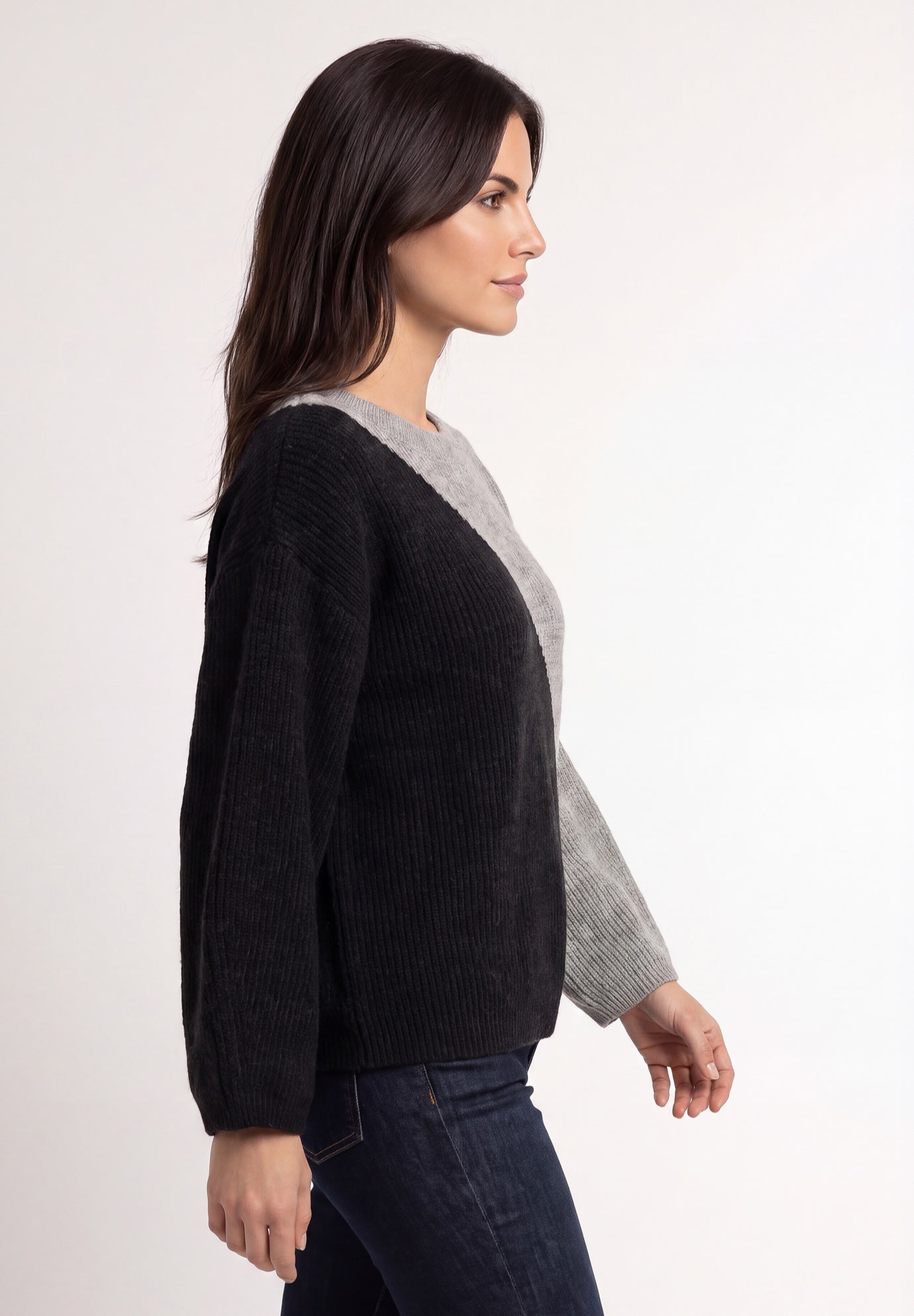 Colorblock Pullover Sweater image number 2