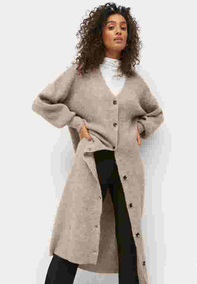 Button Front Duster Cardigan image number 2