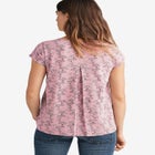 Trapeze Knit Tee image number null