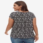 Trapeze Knit Tee image number null