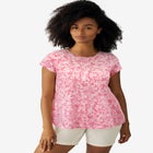 Trapeze Knit Tee image number null