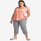 Knit Henley Tank image number null