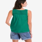 Crochet Lace Tank image number null