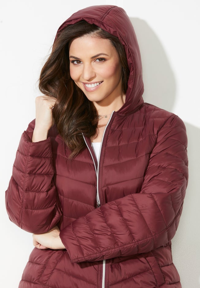 Packable Puffer Coat image number 3