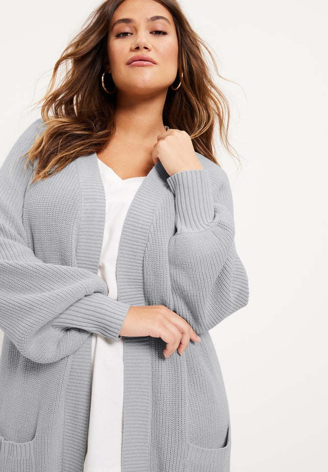 Open-Front Cardigan image number 2