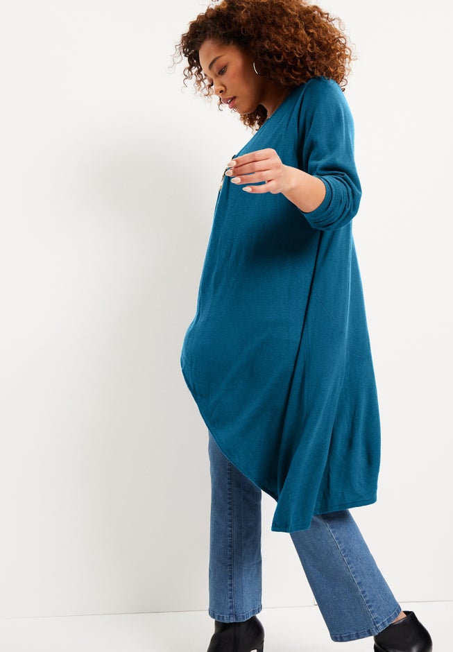 High-Low Cardigan image number null