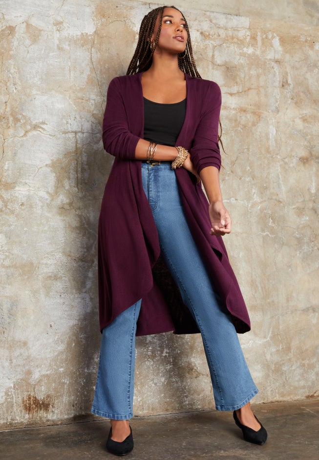 High-Low Cardigan image number null