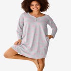 Dreams & Co.&reg; Henley Sleepshirt image number null