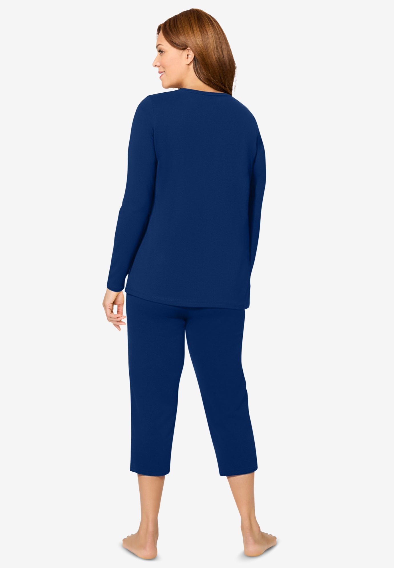 Avenue Body 2-Piece Set Sweatshirt Capri image number 1