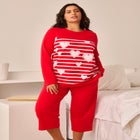 Avenue Body 2-Piece Set Sweatshirt Capri image number null