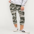 Cotton Spandex Capri Length Leggings image number null