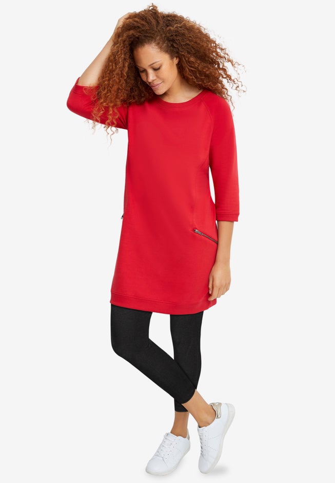 Knit Capri Leggings image number 0