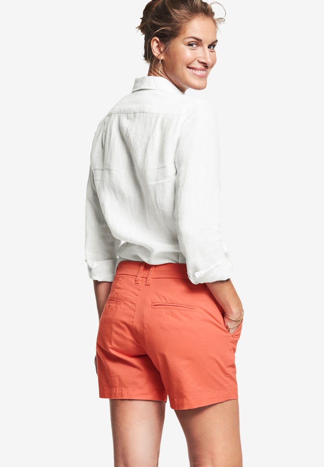 Stretch Chino Mid-rise Shorts image number 1