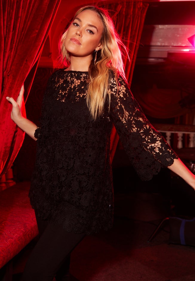 Allover Lace Top image number 4