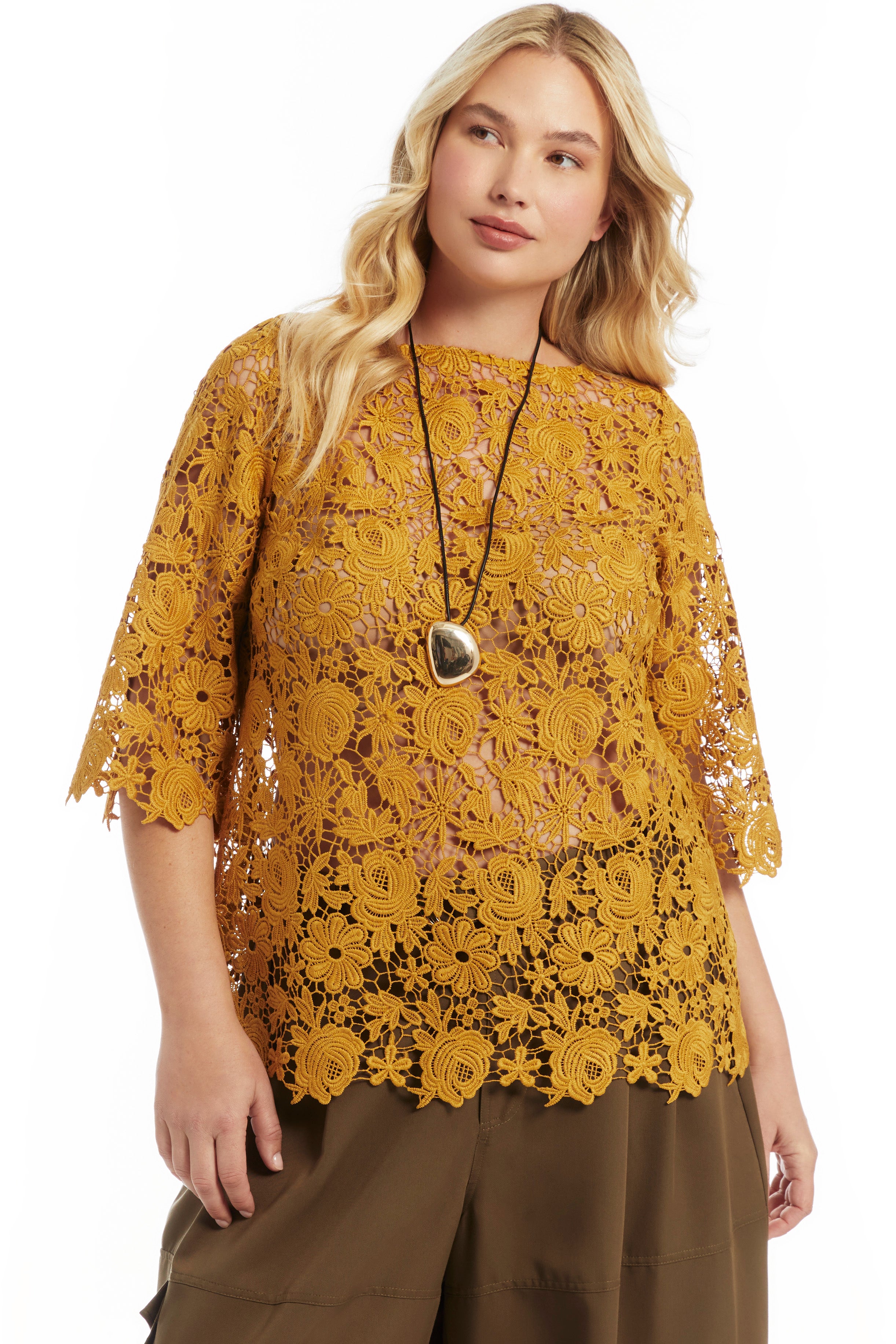 Allover Lace Top image number 1