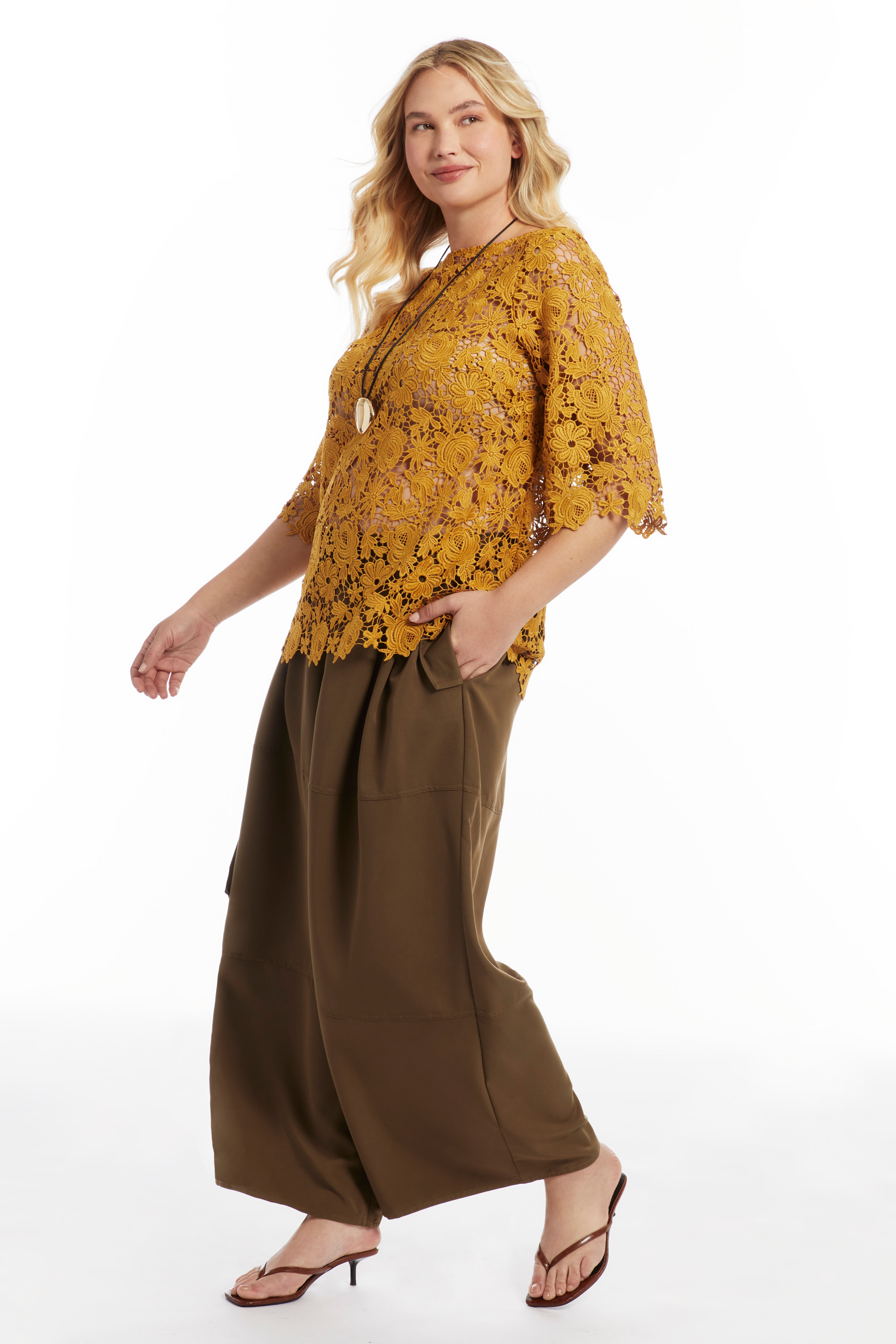 Allover Lace Top image number 0