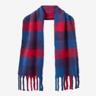 Fringed Plaid Scarf image number null