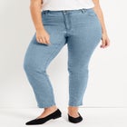 Curvie Fit Straight-Leg Jeans image number null