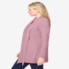 2-Fer Cardigan & Attached Lace Tunic image number null