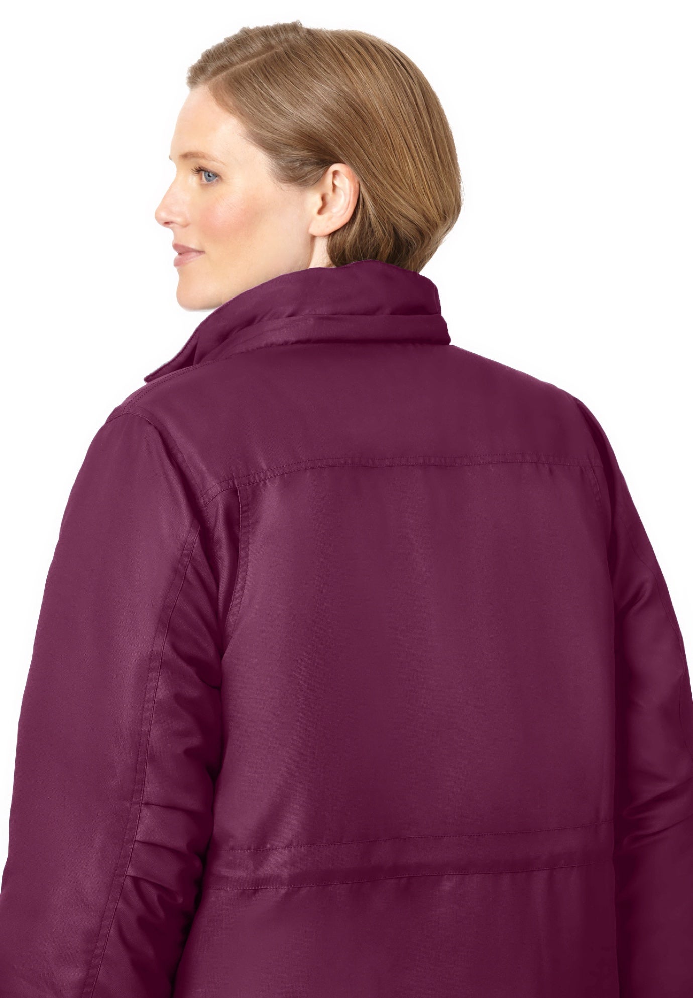 Mid-Length Microfiber Parka image number 5