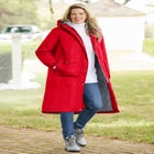 Mid-Length Microfiber Parka image number null