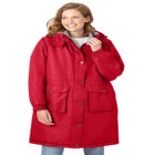 Mid-Length Microfiber Parka image number null