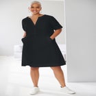 Y-Neckline Dress image number null