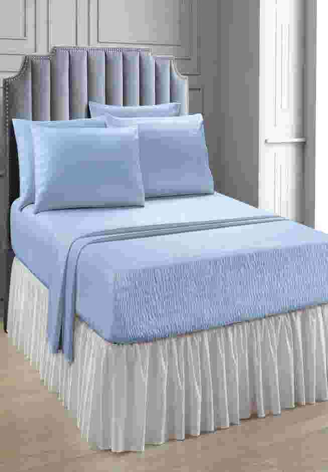 6-pc. Microfiber Bedtite&trade; Damask Stripe Sheet Set image number 0