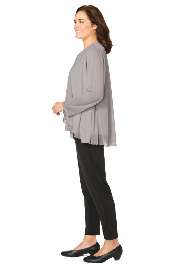 2-piece Sheer Jacket Set image number 2
