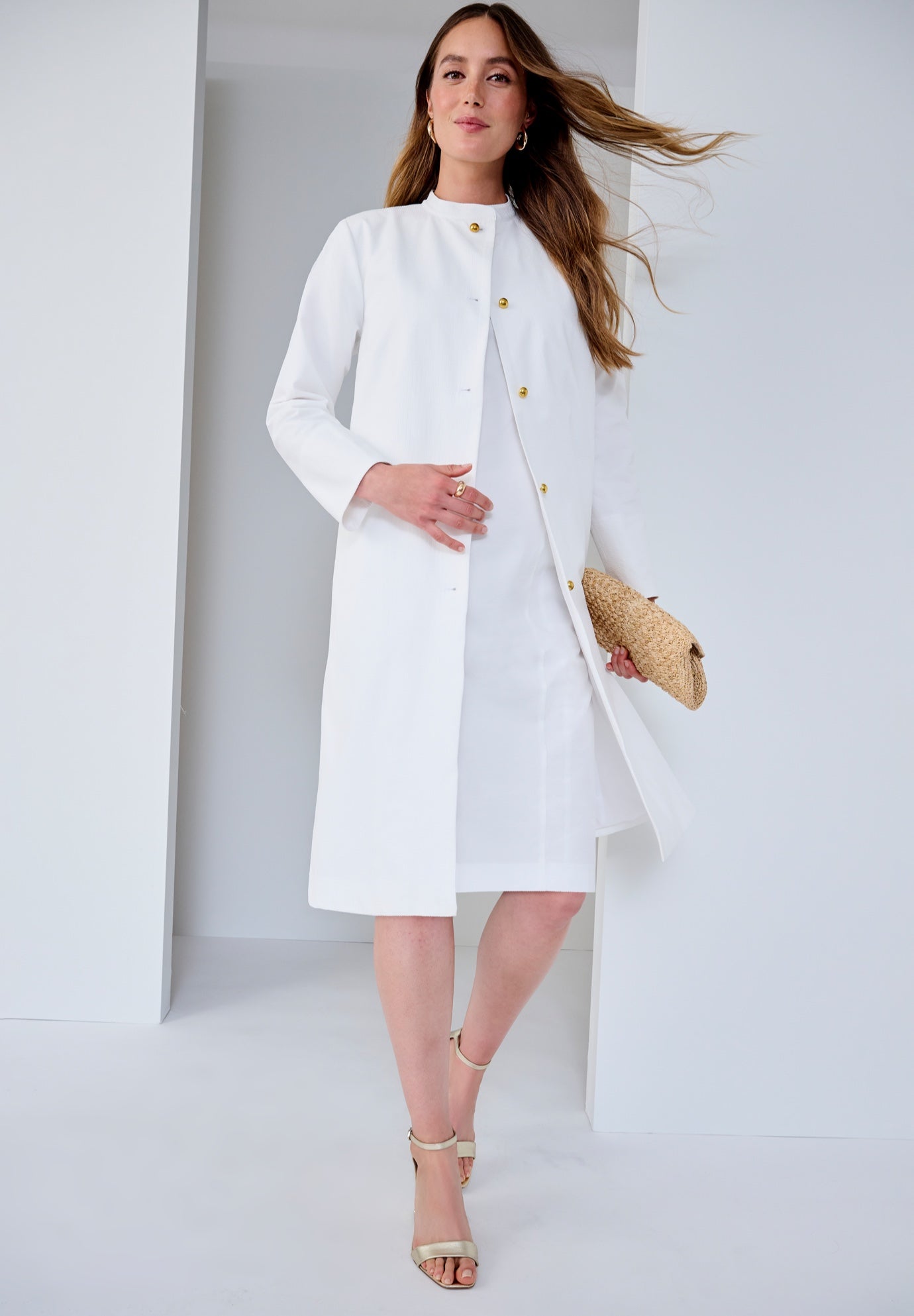 SWING JACKET DRESS image number 0
