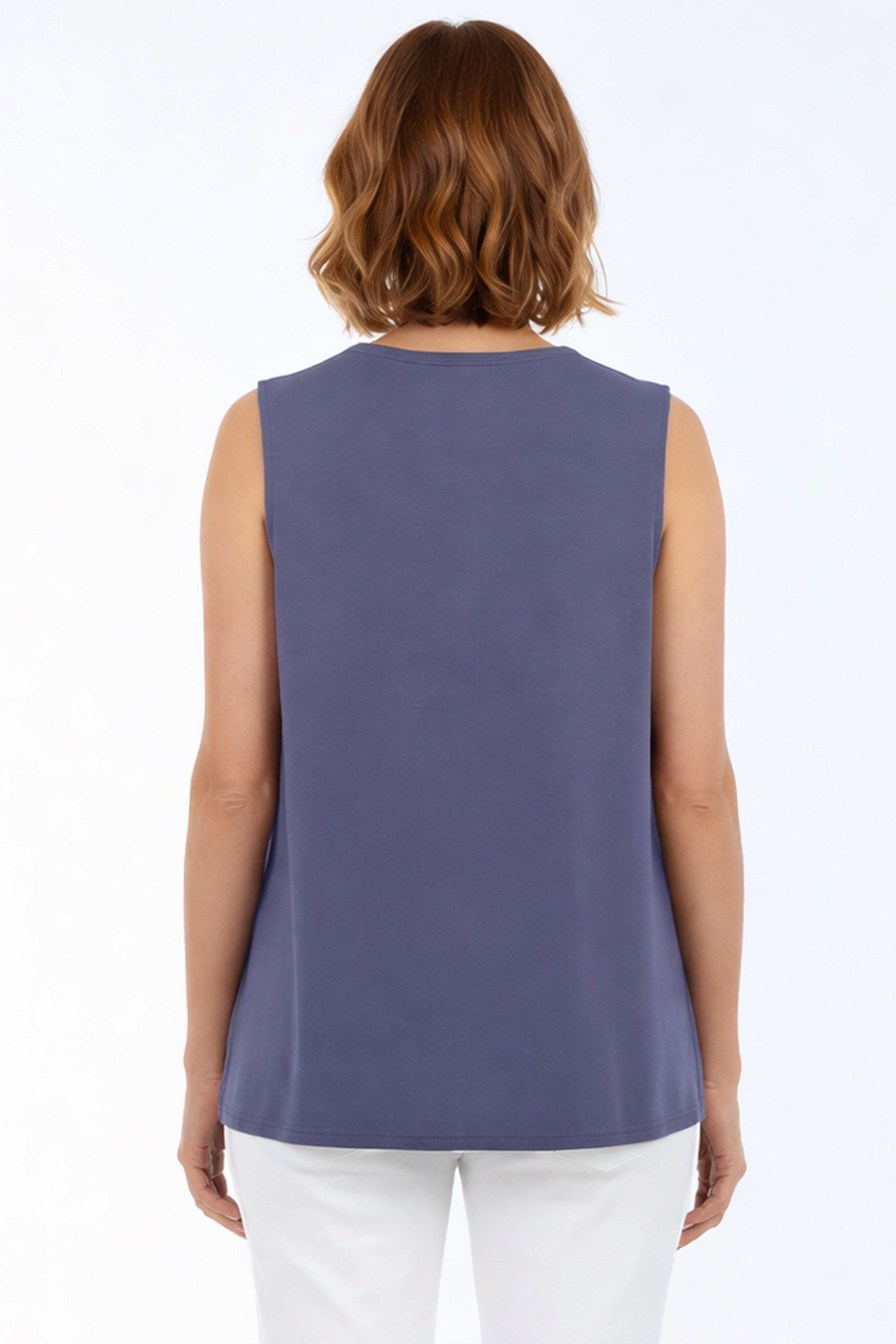 Sleeveless Cutout Knit Tunic image number 2