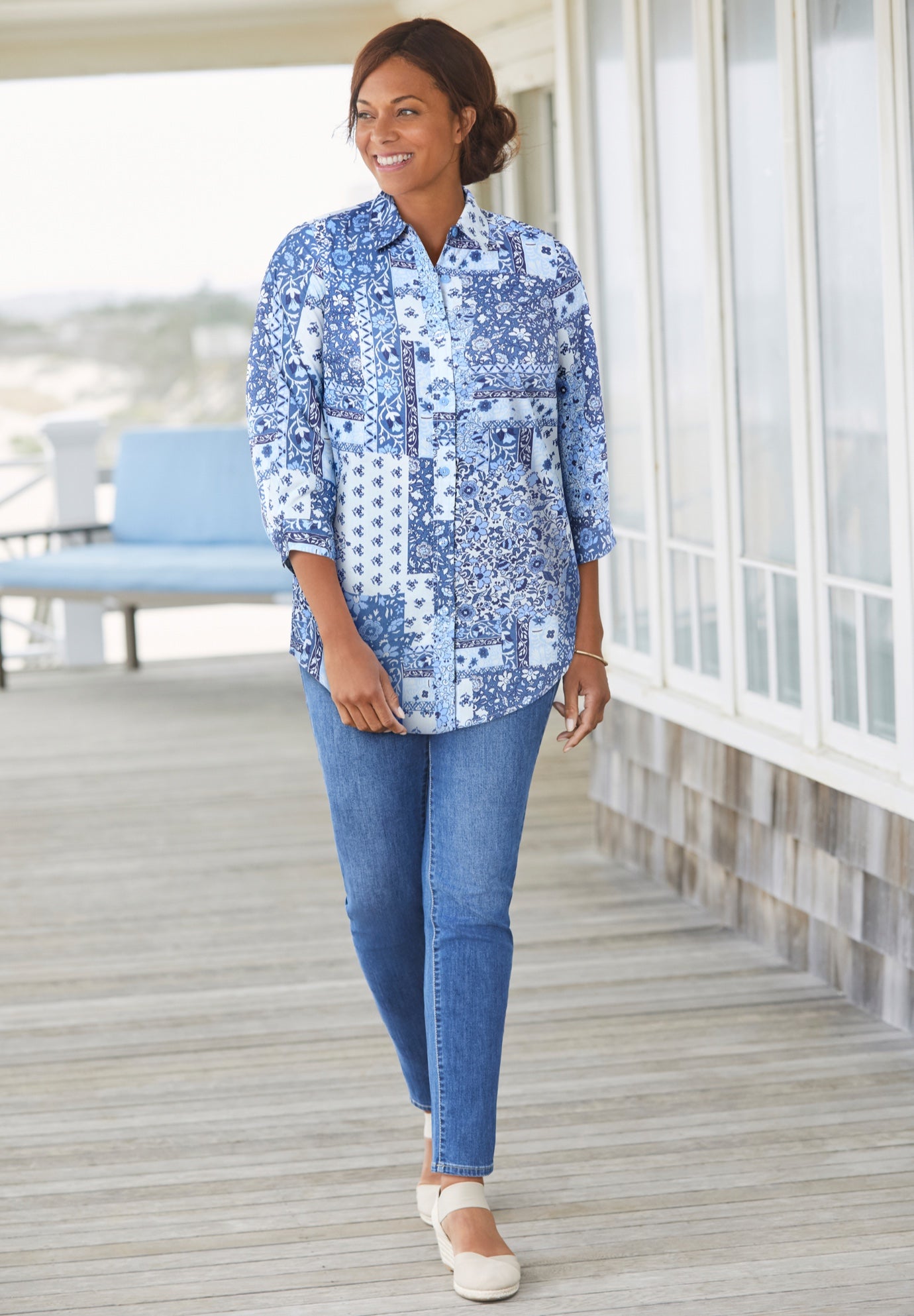 Perfect Three Quarter Sleeve Shirt image number 0