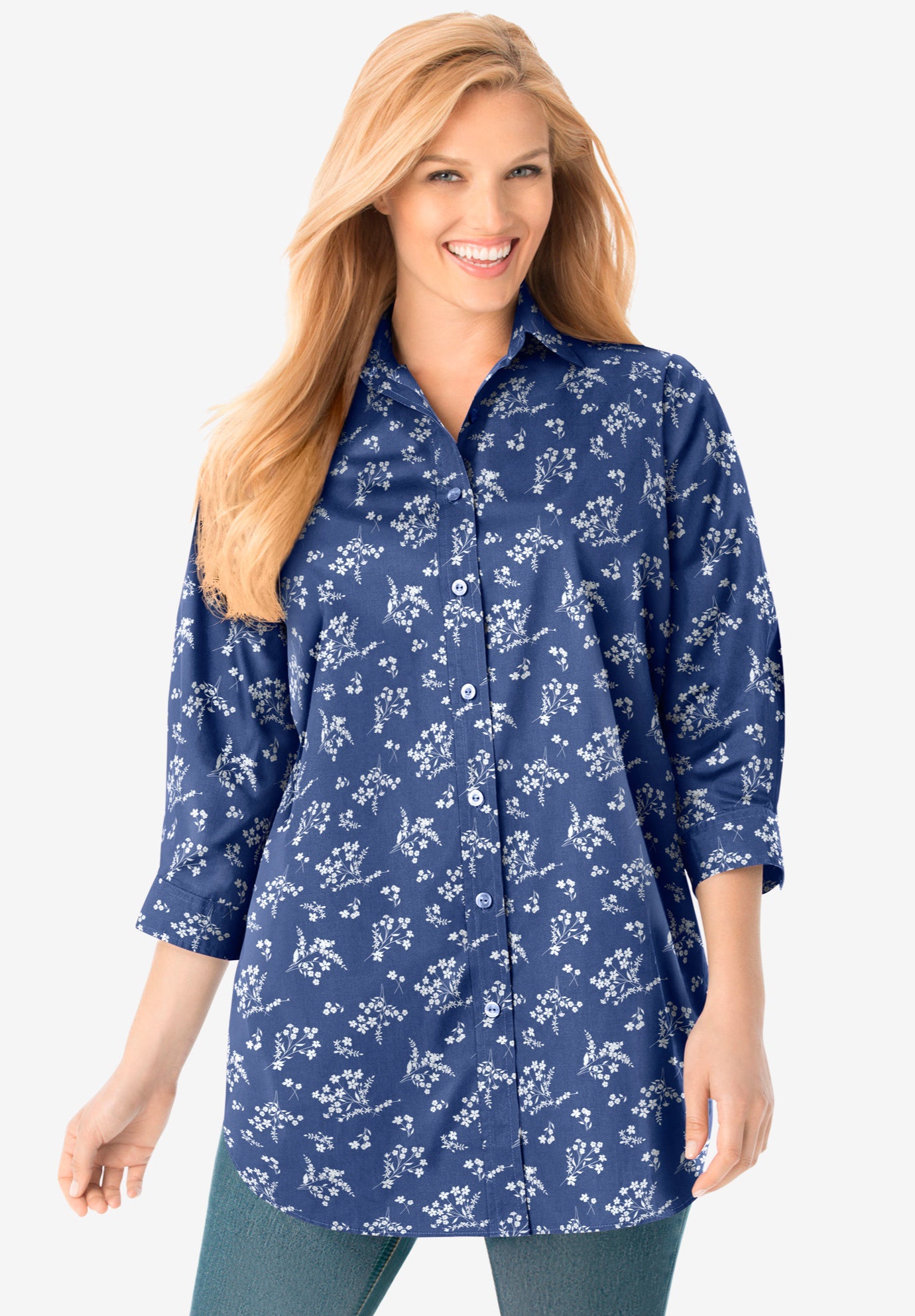 Perfect Three Quarter Sleeve Shirt image number 0