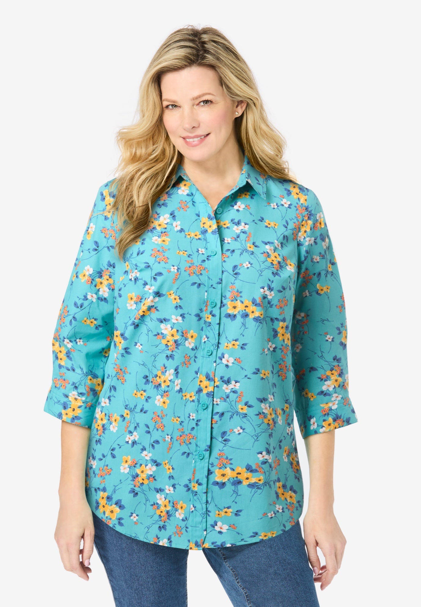 Perfect Three Quarter Sleeve Shirt image number 0