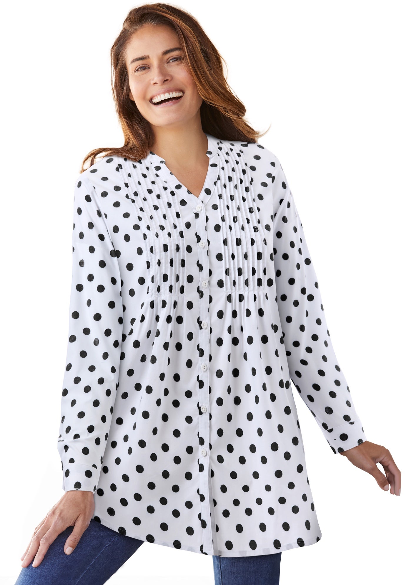 Perfect Pintuck Tunic image number 0