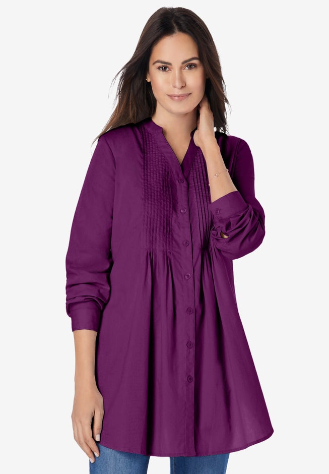 Perfect Pintuck Tunic image number 0