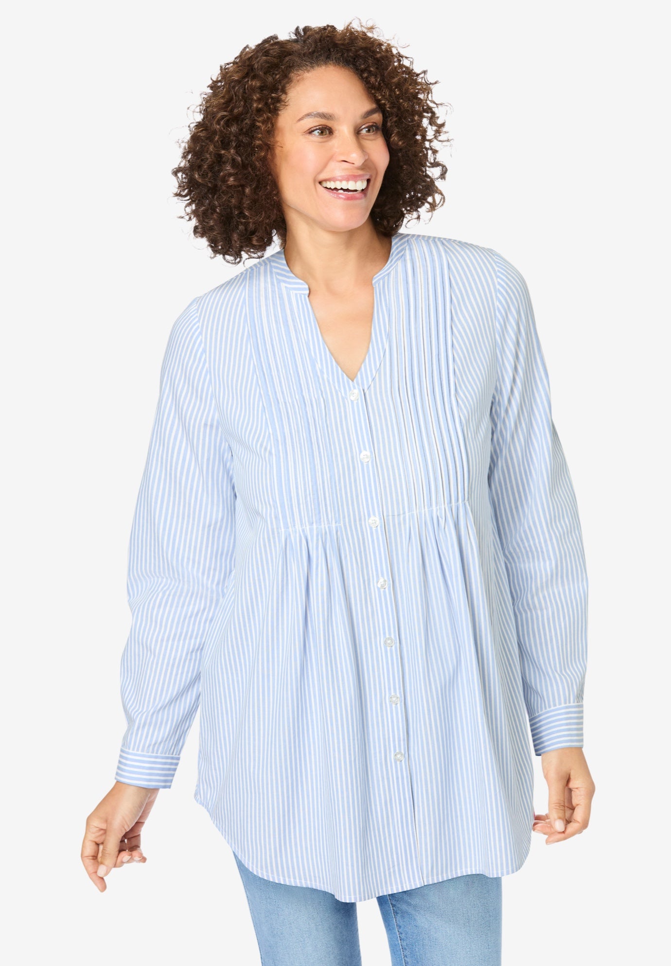 Perfect Pintuck Tunic image number 0