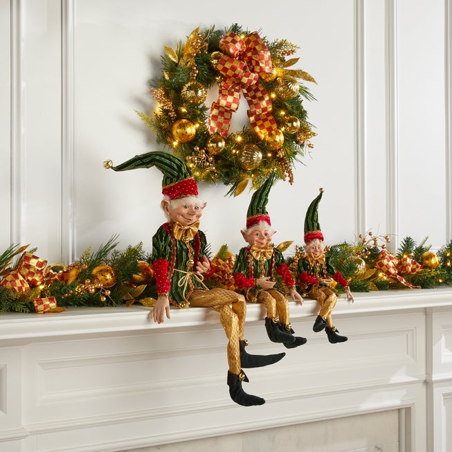 6' Pre-Lit Noelle Garland image number 2