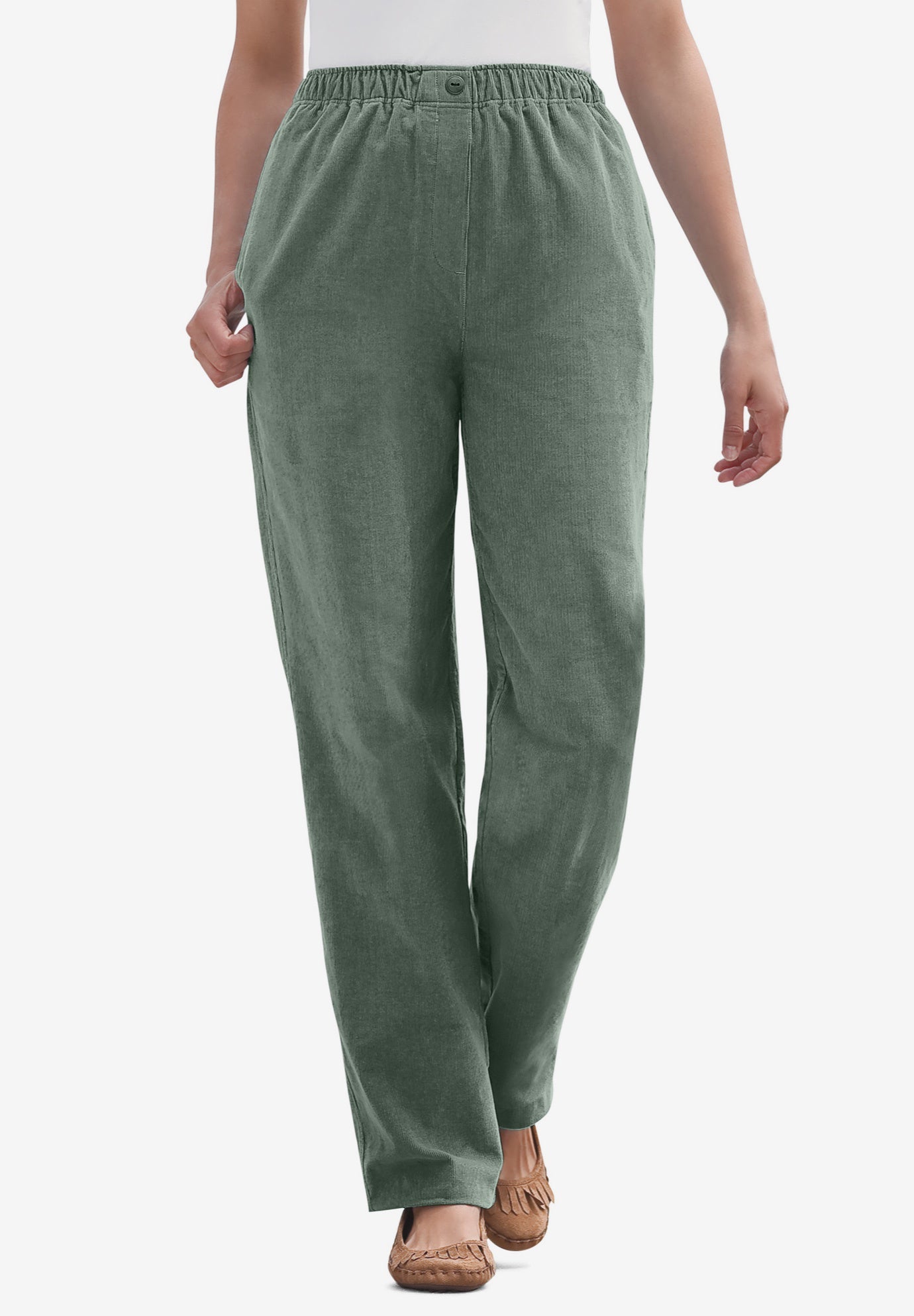 7-Day Corduroy Straight-Leg Pant image number 0