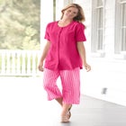 Short-Sleeve Crinkle Shirt image number null