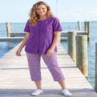 Short-Sleeve Crinkle Shirt image number null