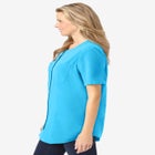 Short-Sleeve Crinkle Shirt image number null